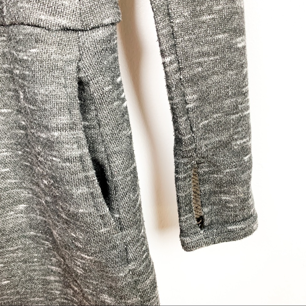 Long Sleeve Cowl Neck Athletic Sweater - Picture 9 of 10